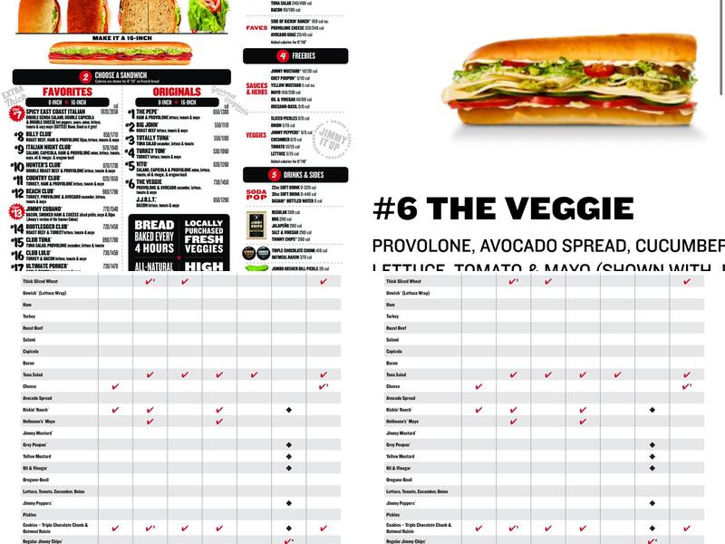 Jimmy John's Menu