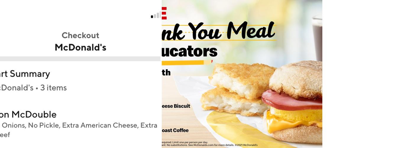McDonald's Menu