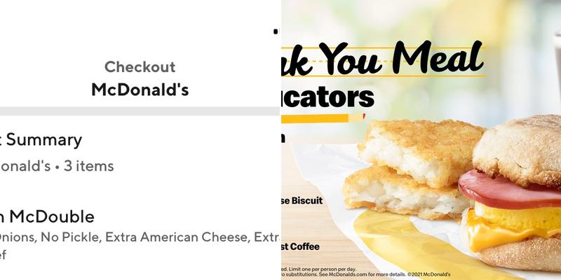 McDonald's Menu