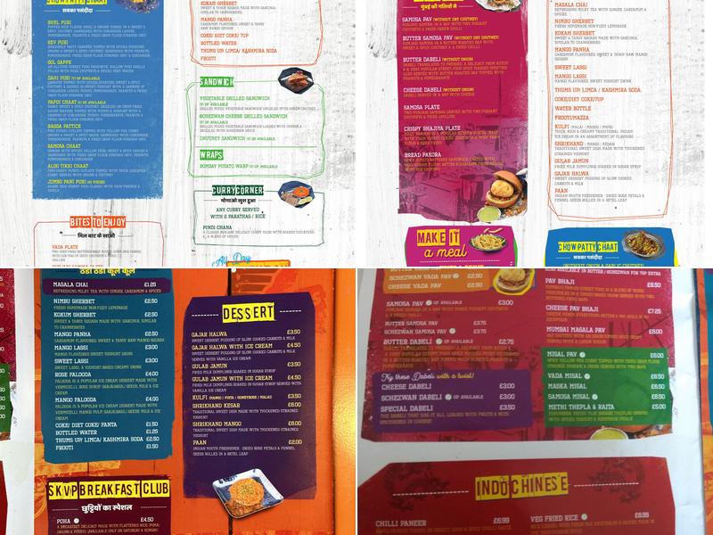 Shree Krishna Vada Pav (SKVP) - Uxbridge Menu