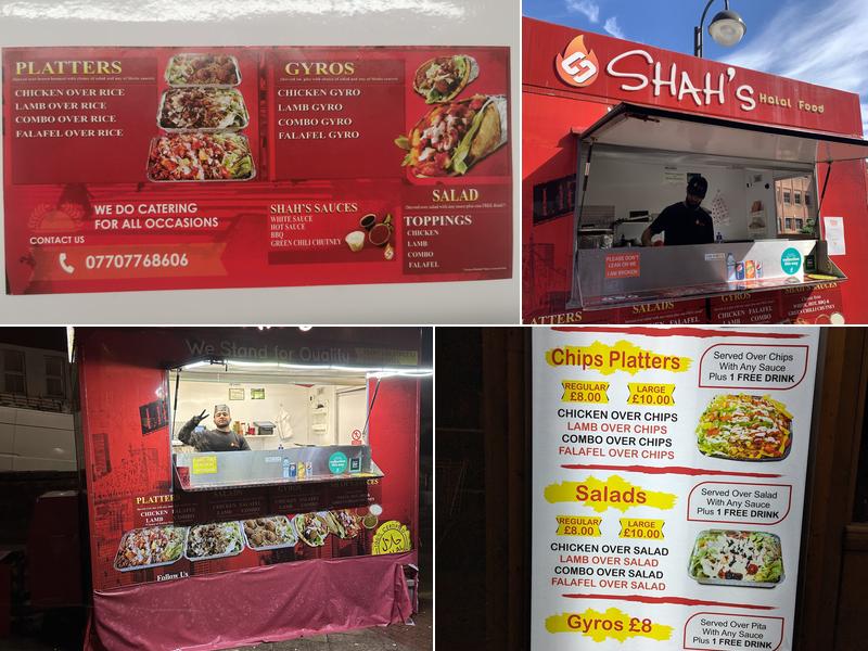 Shahs Halal Food Uxbridge Menu