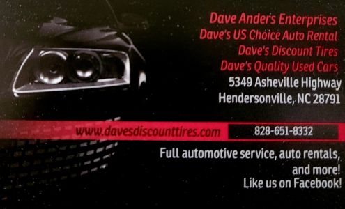 Dave's Discount Tires Hendersonville