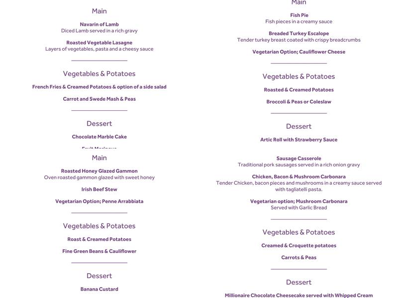 Anchor - Denham Restaurant & Bar Menu