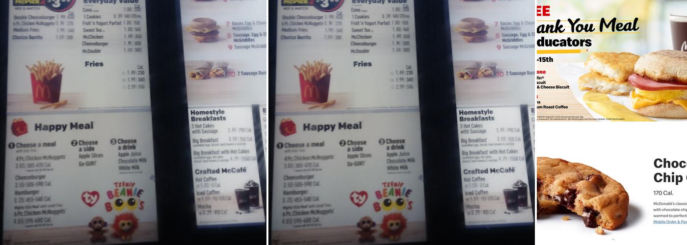 McDonald's Menu