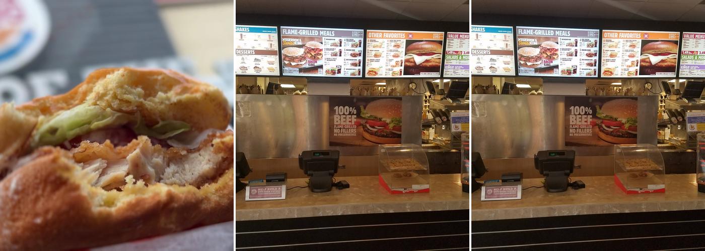 Burger King Menu