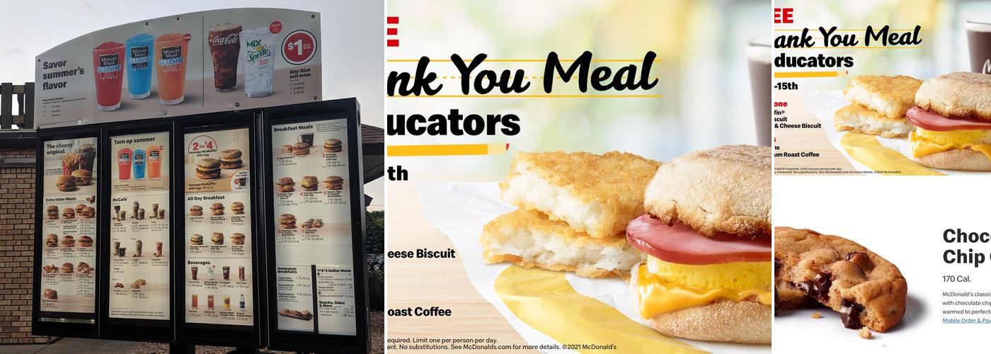 McDonald's Menu