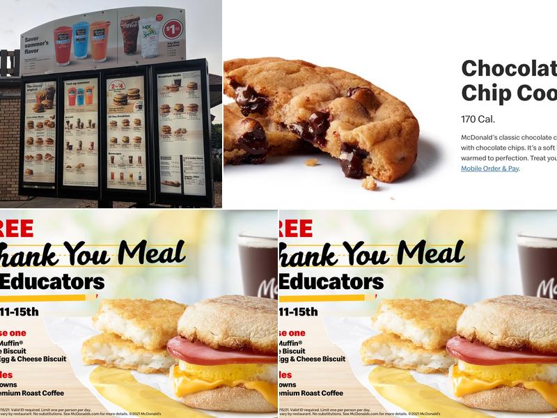 McDonald's Menu