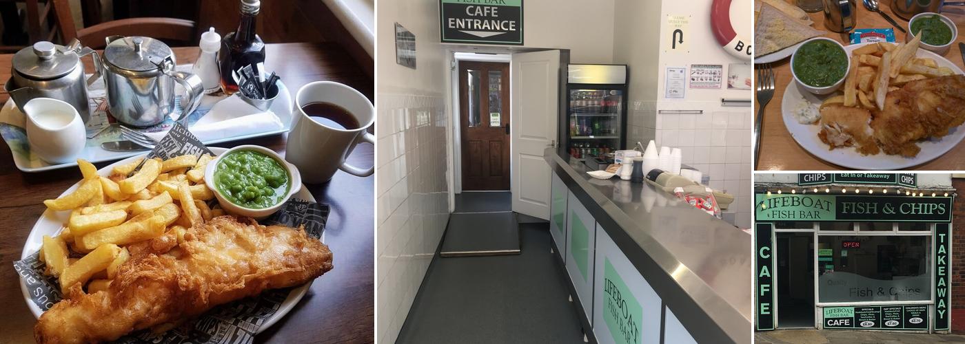 Lifeboat Fish Bar, Fish and Chip Cafe & Takeaway