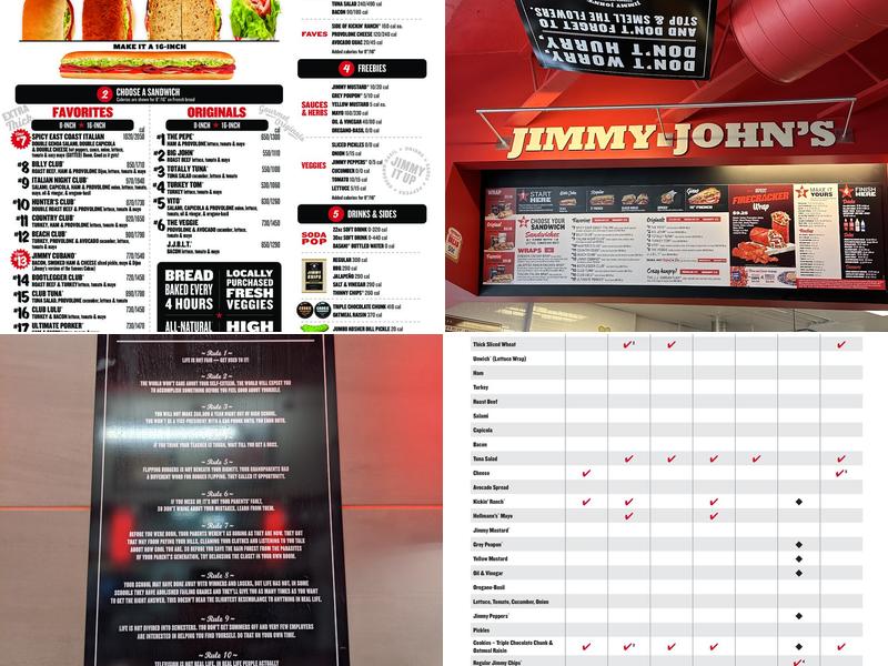 Jimmy John's Menu