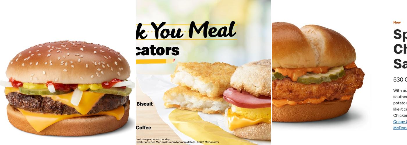 McDonald's Menu