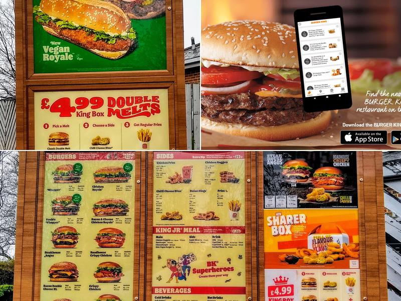 Burger King Menu