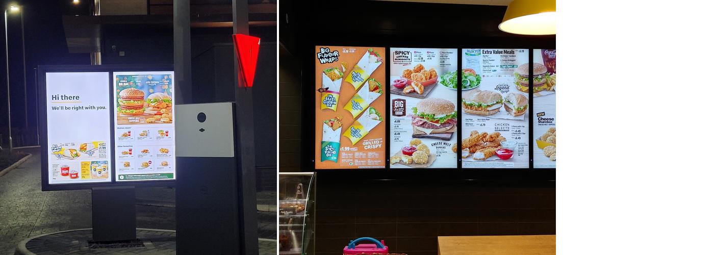 McDonald's Bedford Elms Parc Menu