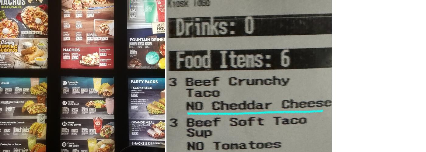 Taco Bell Menu