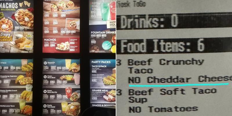 Taco Bell Menu