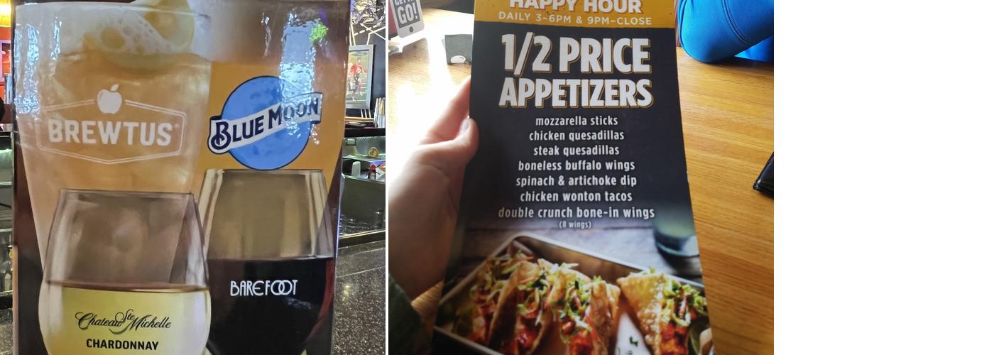 Applebee's Grill + Bar Menu