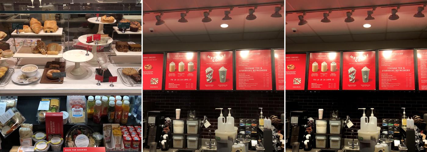 Starbucks Menu