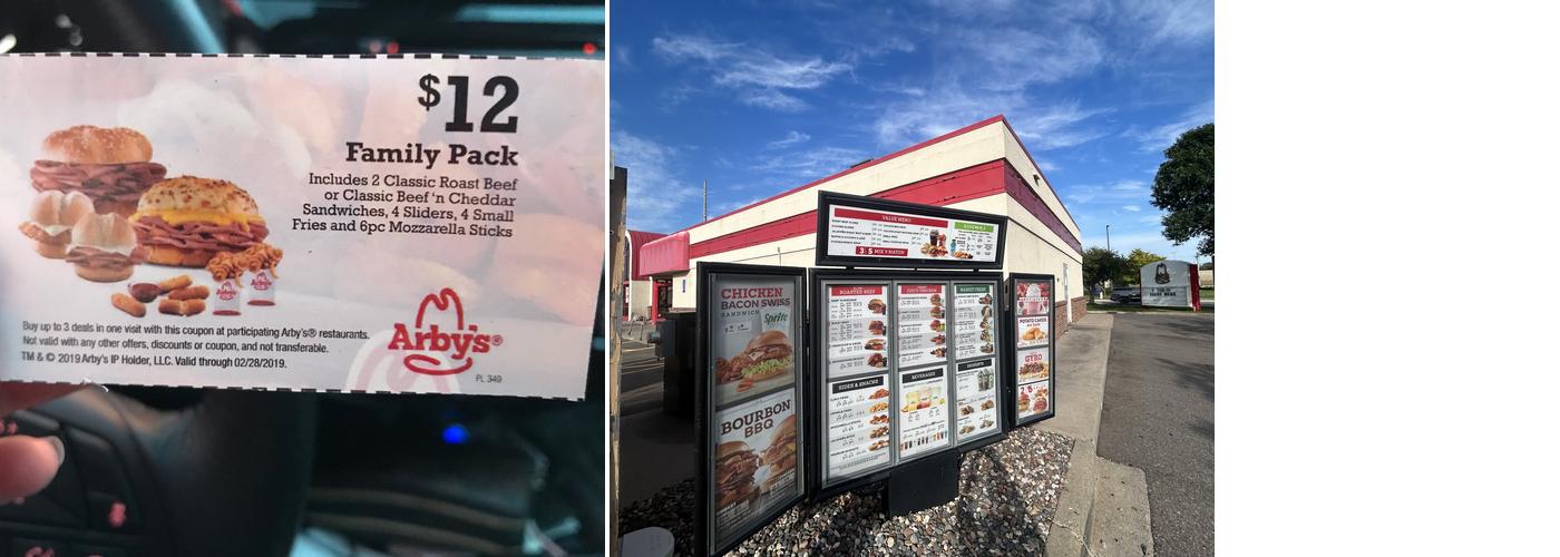 Arby's Menu