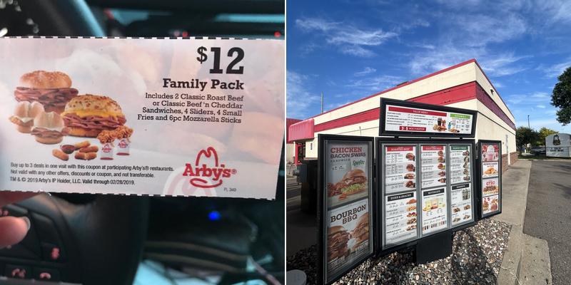 Arby's Menu