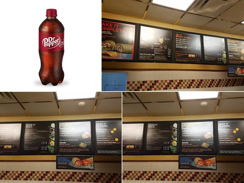 Subway Menu