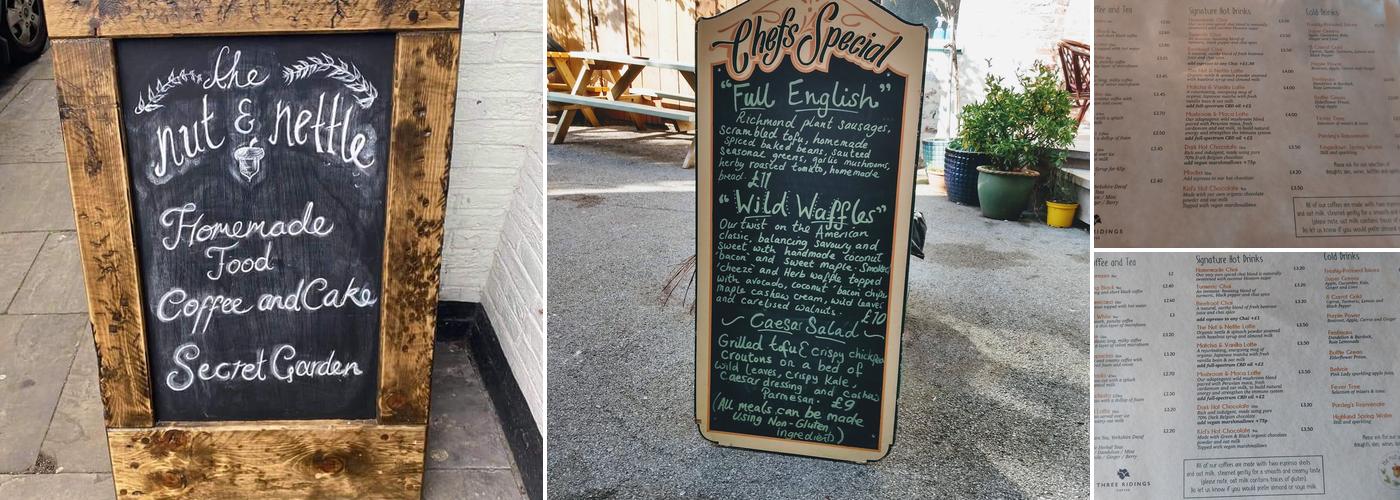 The Nut & Nettle Menu