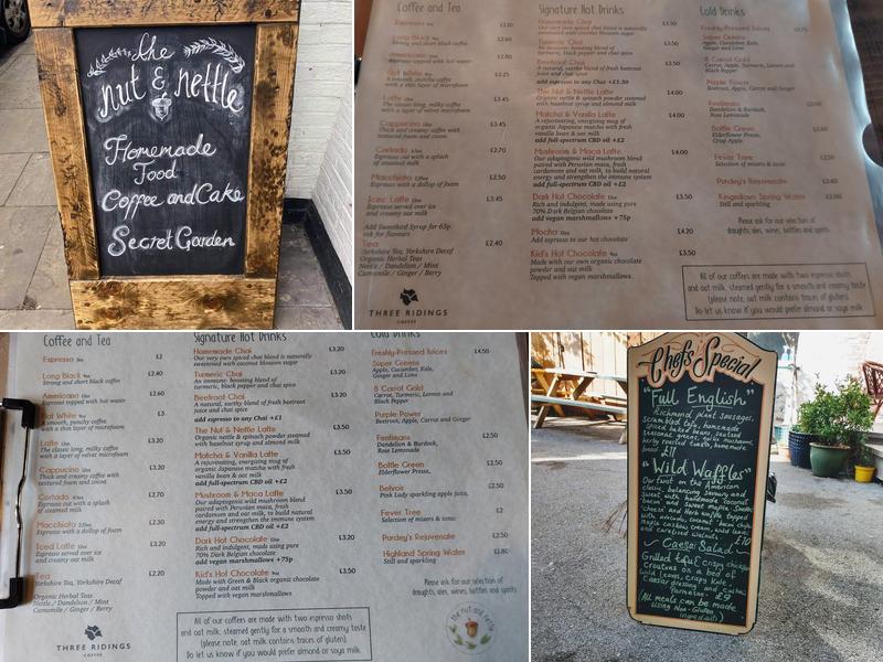 The Nut & Nettle Menu