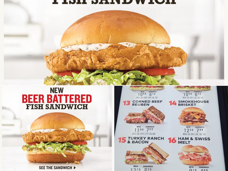 Arby's Menu