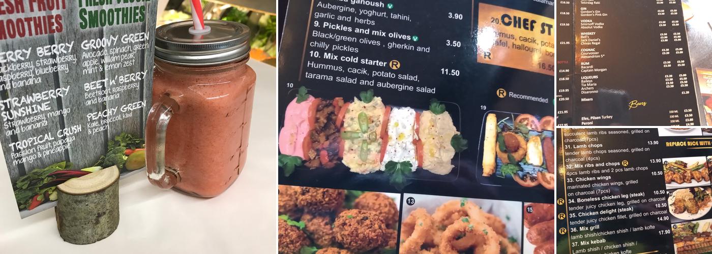 Aysu Restaurant Menu