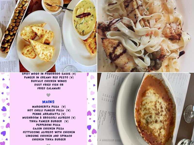 Blue Zenzer @ Bigshots Menu