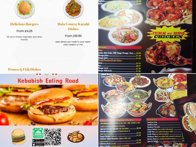 Kebabish Ealing Road Menu