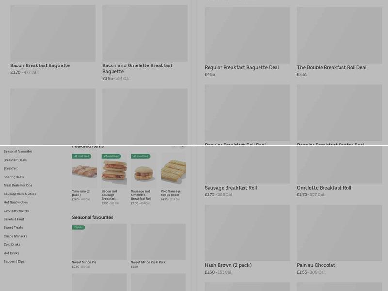 Good Morning Restaurant Menu