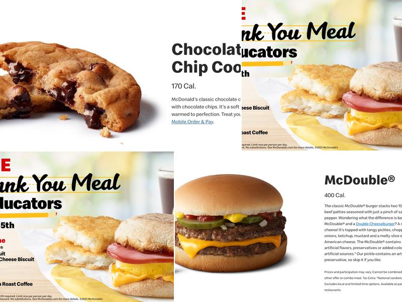 McDonald's Menu