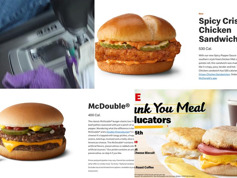 McDonald's Menu