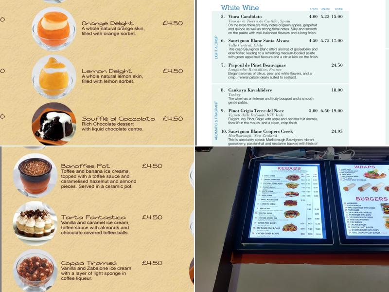 Alkis restaurant Menu