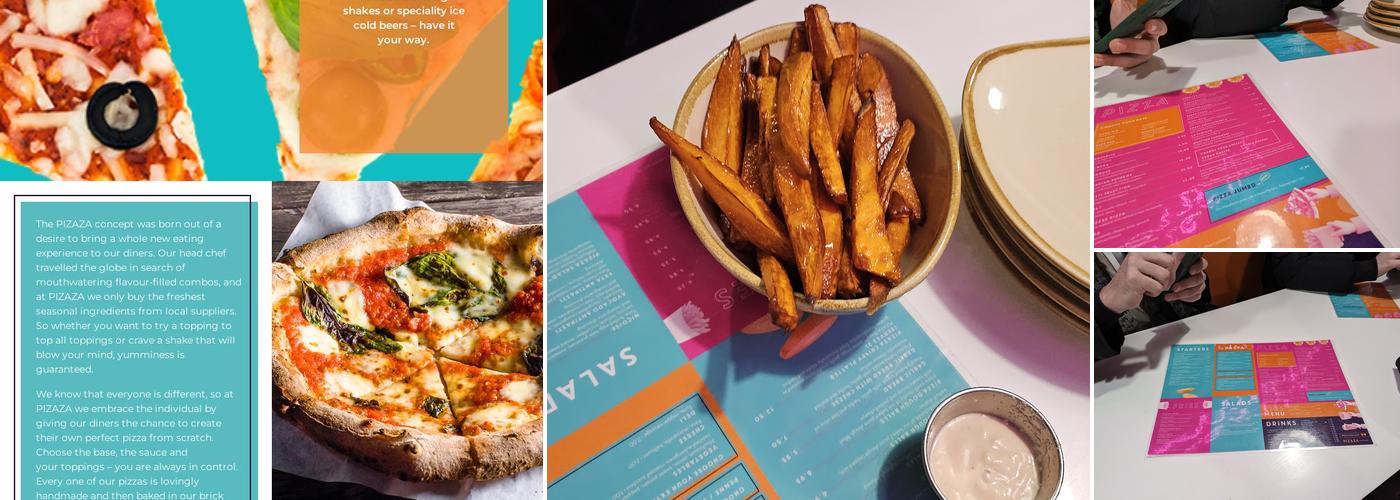 Pizaza Menu