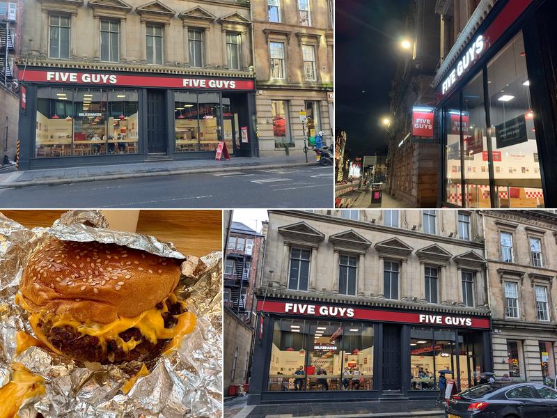 Five Guys Glasgow St Vincent St