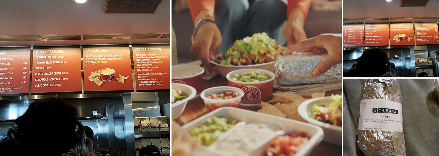 Chipotle Mexican Grill Menu
