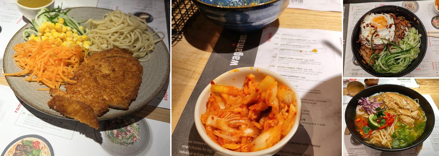 wagamama stevenage Menu