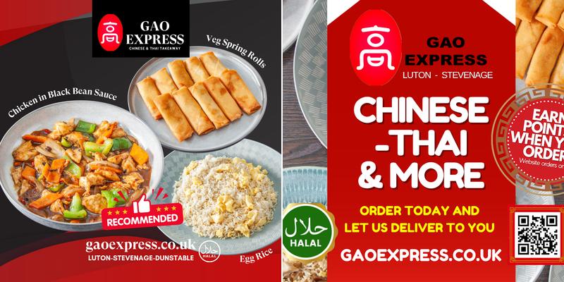 Gao Express(Stevenage) Menu
