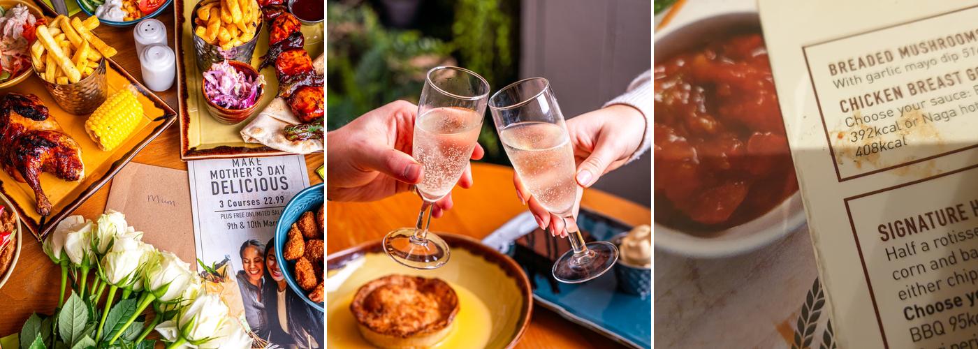 Harvester Roaring Meg Stevenage Menu