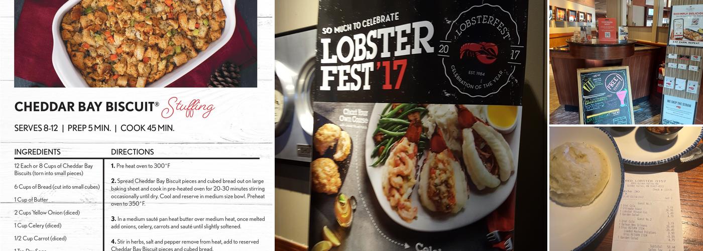 Red Lobster Menu