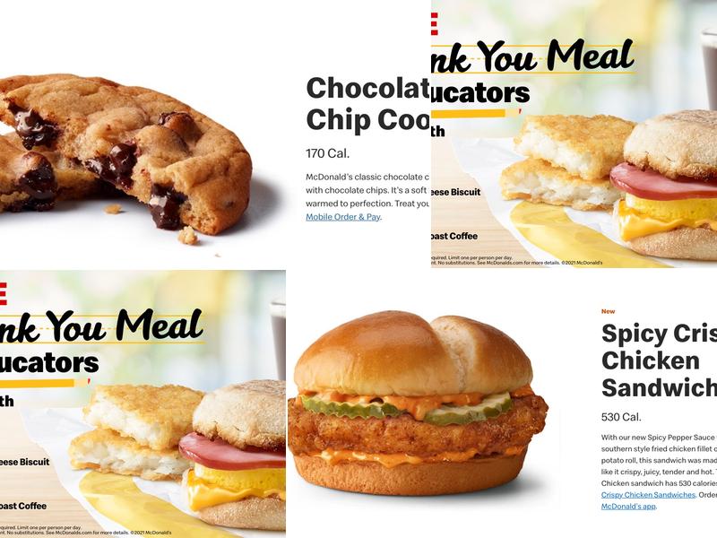 McDonald's Menu