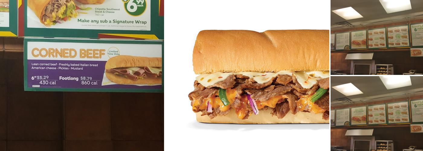 Subway Menu