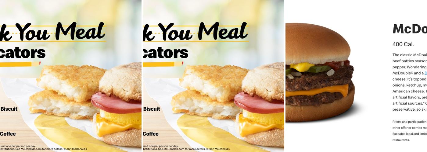 McDonald's Menu