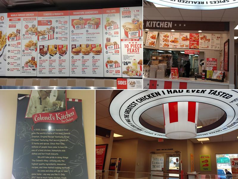 KFC Menu