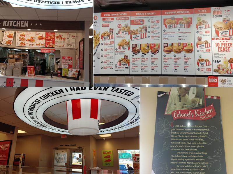 KFC Menu