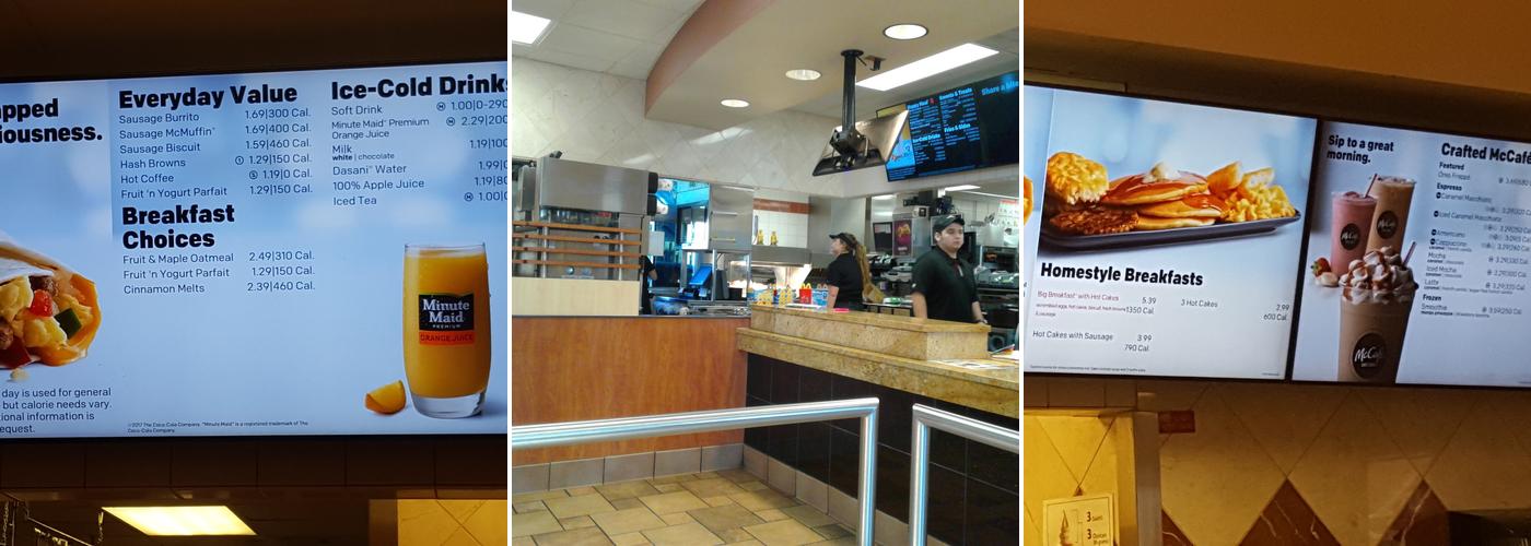 McDonald's Menu