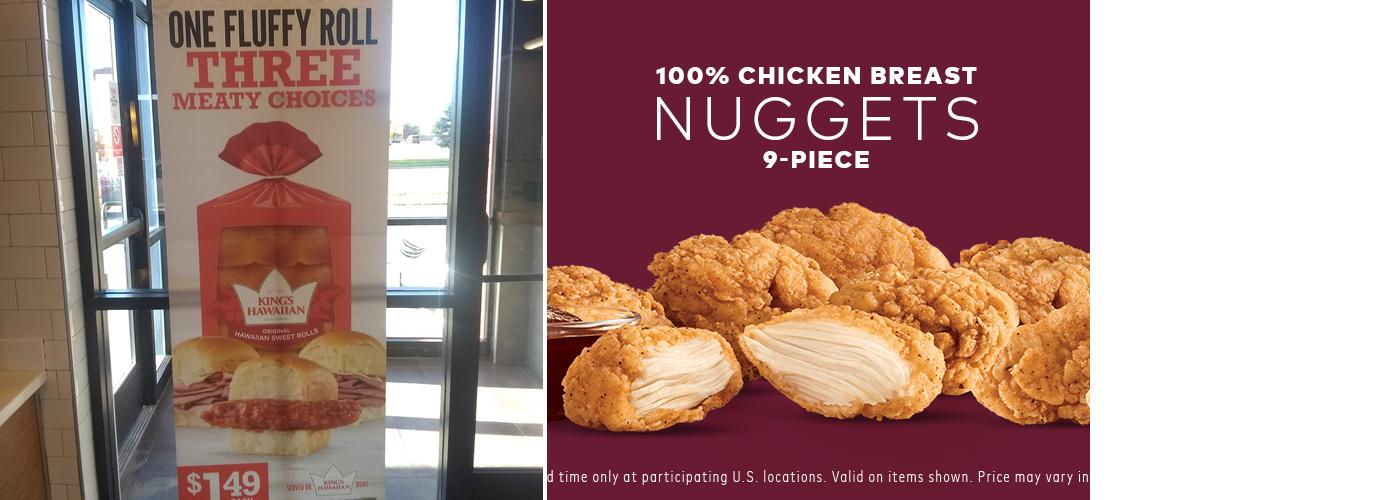 Arby's Menu