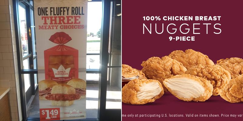Arby's Menu