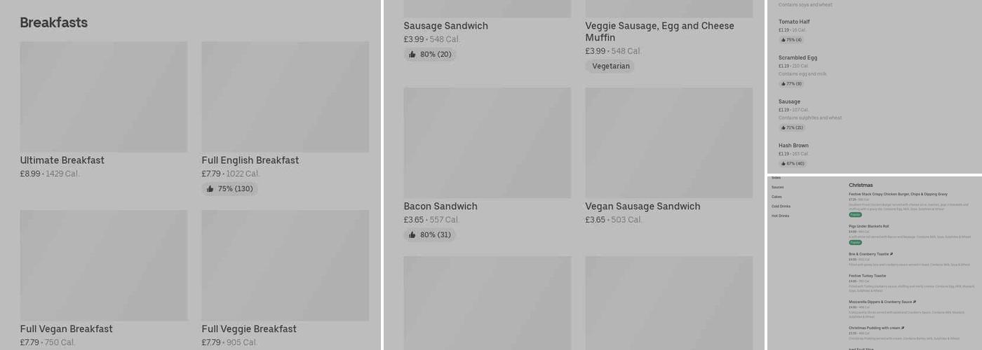 Istanbul restaurant Menu