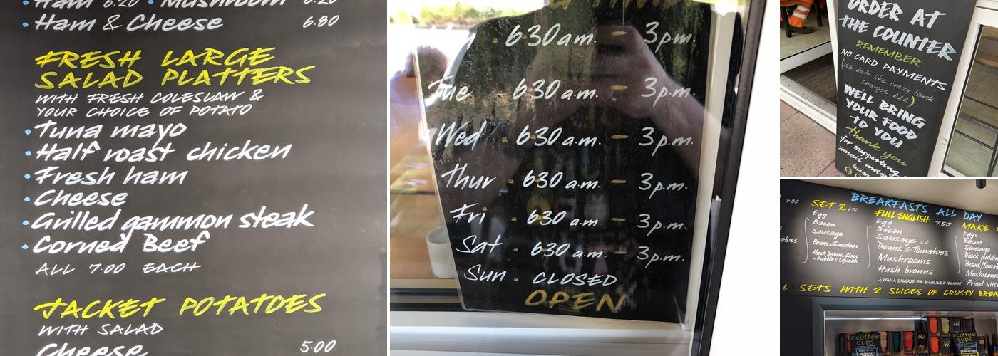 Rendezvous Cafe Menu